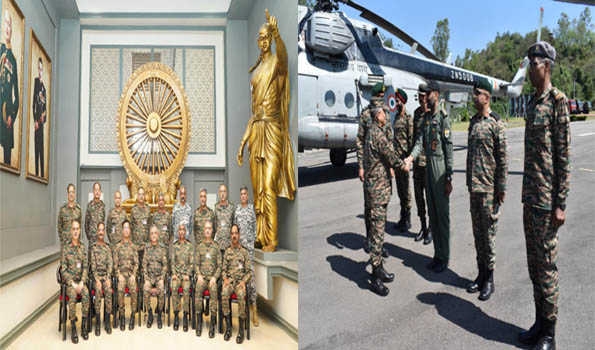 CDS visits Northern, Western Commands; conducts strategic review