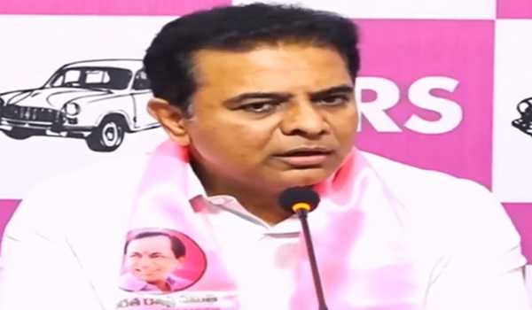 KTR embarks on UK and USA tour to attend Telangana Formation Day and BRS Silver Jubilee celebrations
