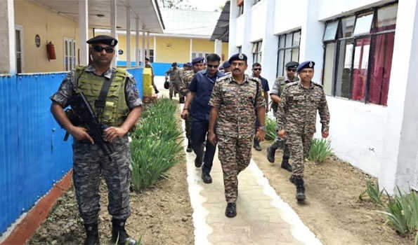 DG CRPF visits Srinagar, takes stock of security and operational preparedness