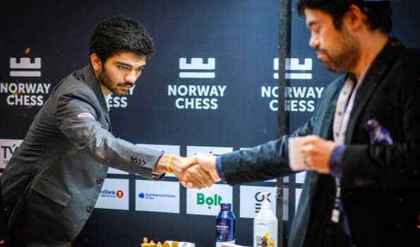 Gukesh checkmates Nakamura at Norway Chess Tournament