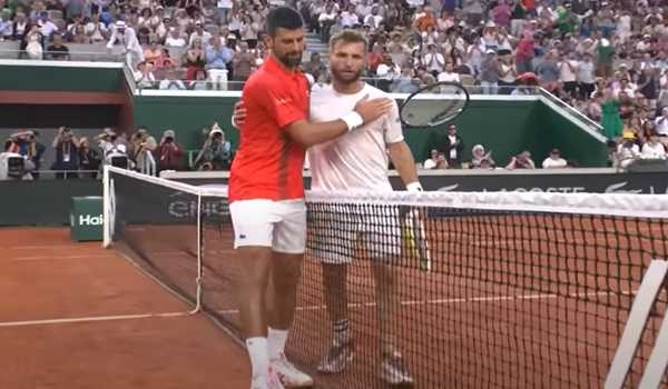 Djokovic outclasses Moutet in straight sets