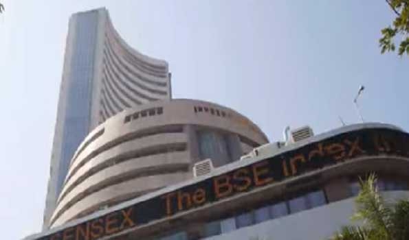 Sensex down 182.01 pts