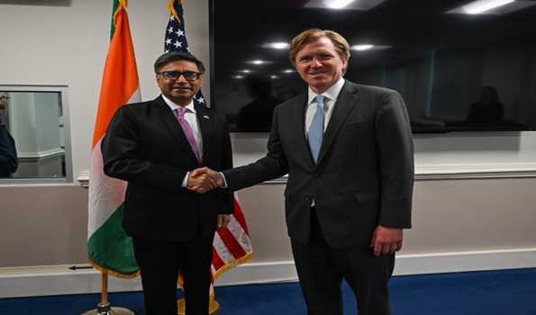 FS Misri, Dy NSA Kapoor meet US Under Secy of Defence, discuss co-development, co-production