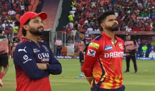Punjab Kings opt to bowl against RCB in IPL final