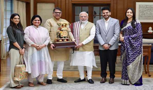 BJP leader Satish Poonia meets PM Modi