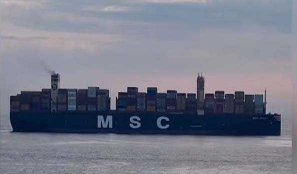 MSC Irina arrives at Vizhinjam Port