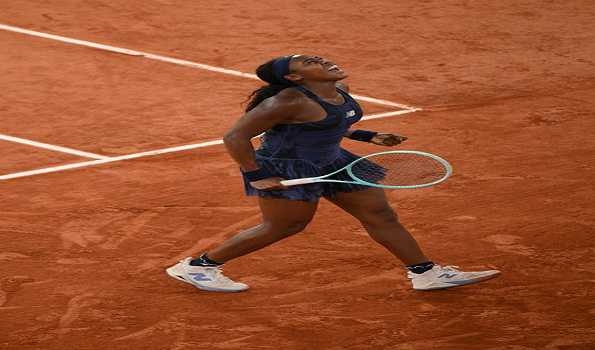 Gauff ends Boisson's dream run, storms into finals
