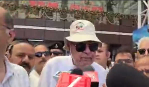 Eyes filled with tears on seeing Kashmir getting connected with the rail network: Farooq