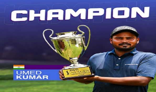 Tricity golfer Umed Kumar wins professional debut at PGTI NEXGEN Forest Hill Golf & Country Club