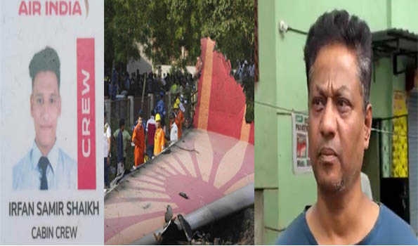 Air India accident shatters cabin crew member Irfan Sheikh's dreams