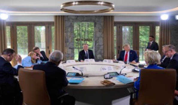 Israel has right to defend itself : G7 leaders, while Trump leaves Summit early