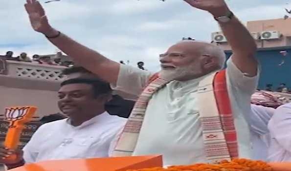 Capital city Bhubaneswar agog with celebration mood to welcome PM Modi