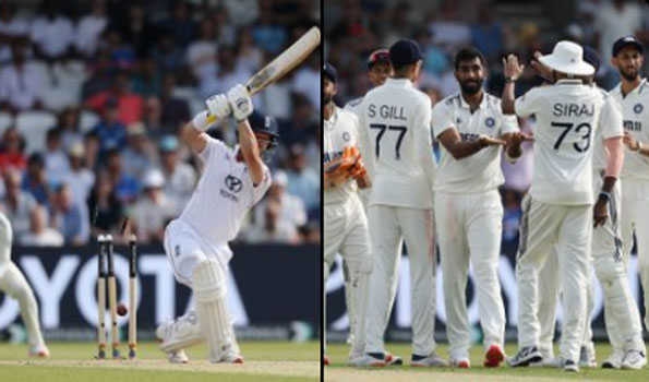 Duckett, Pope rebuild as Eng reach 107/1 at Tea