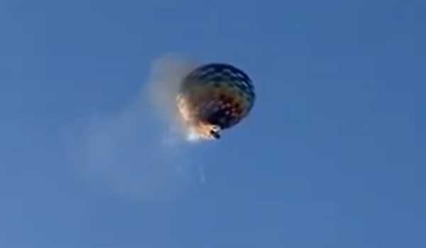 Eight killed in hot air balloon crash in Brazil
