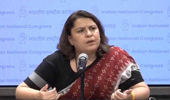 Shrinate slams Modi Govt over US travel advisory on India