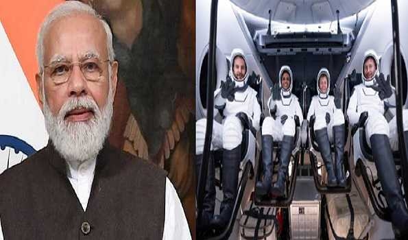 PM welcomes successful launch of Axiom-4 space mission