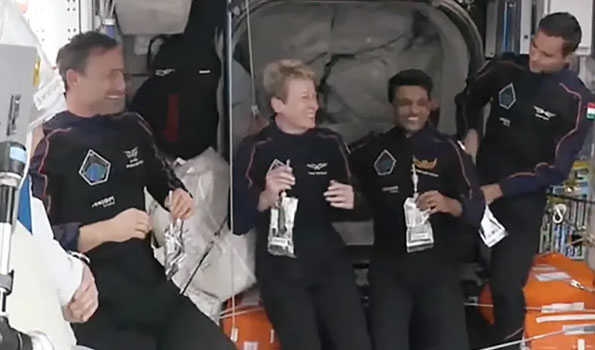 AX-4 Astronauts enter ISS, begins Research mission