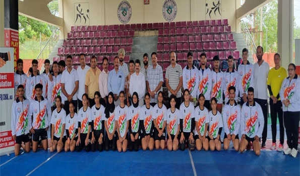J&K Kabaddi team for Youth National event flagged off