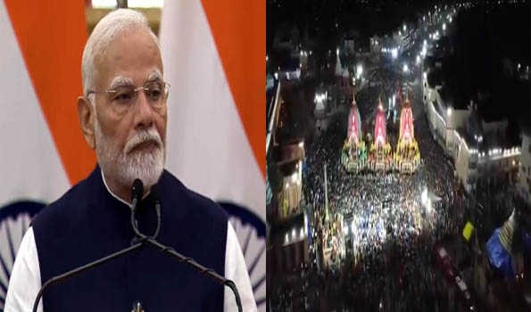 PM greets people on Lord Jagannath Yatra and wishes Kutchi community on Ashadhi Bij