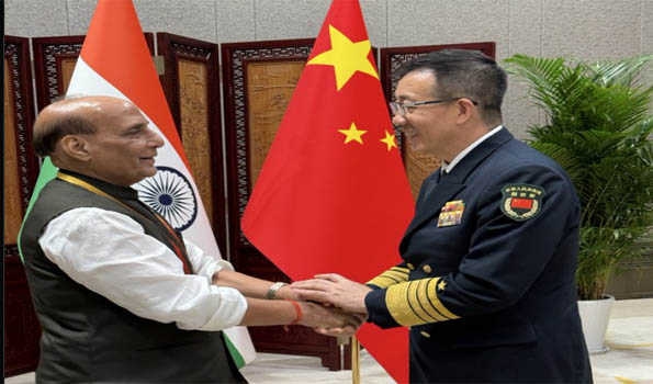Rajnath pitches for peace, structured engagement in talks with Chinese counterpart