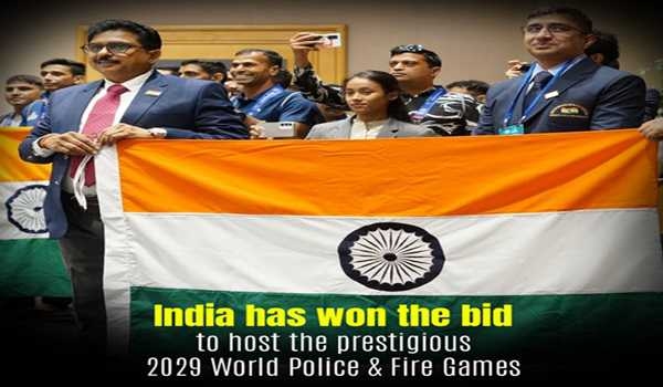 India to host 2029 World Police and Fire Games