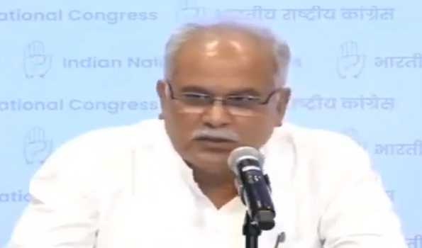 Baghel accuses BJP of stalling OBC quota implementation