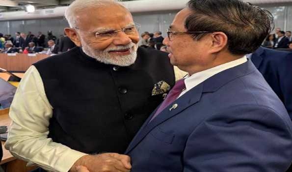 Vietnamese PM congratulates PM Modi on India's growing role on global stage