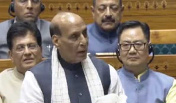 India will respond firmly to any act of terror: Rajnath warns Pakistan from Lok Sabha