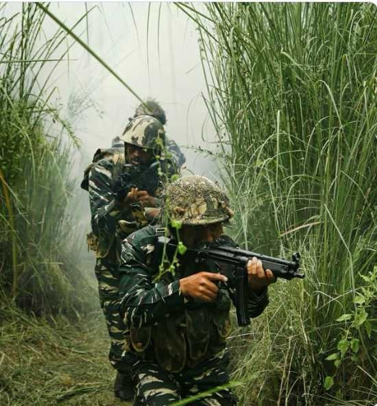 Kulgam encounter enters Day 4 as security forces battle terrorists in dense forests
