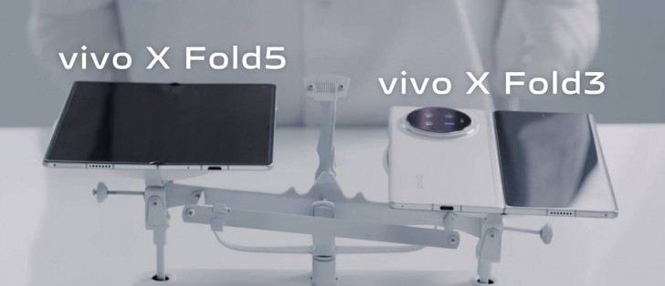 هاتف Vivo X Fold5 سيكون أخف من X Fold3 بوزن أقل من 219 جرامًا حسب فيديو تشويقي