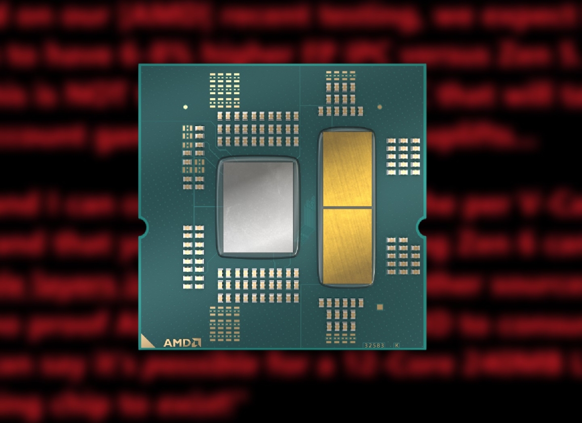 تسريب مثير يكشف أداء أقوى و3D V-Cache متعددة الطبقات في AMD Zen 6