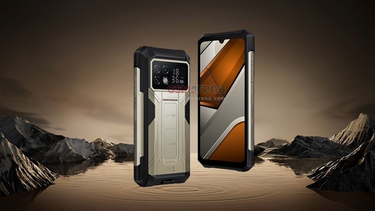 هاتف Doogee S200 Max بطارية 22000 مللي أمبير وشاشتين وكشاف مزدوج