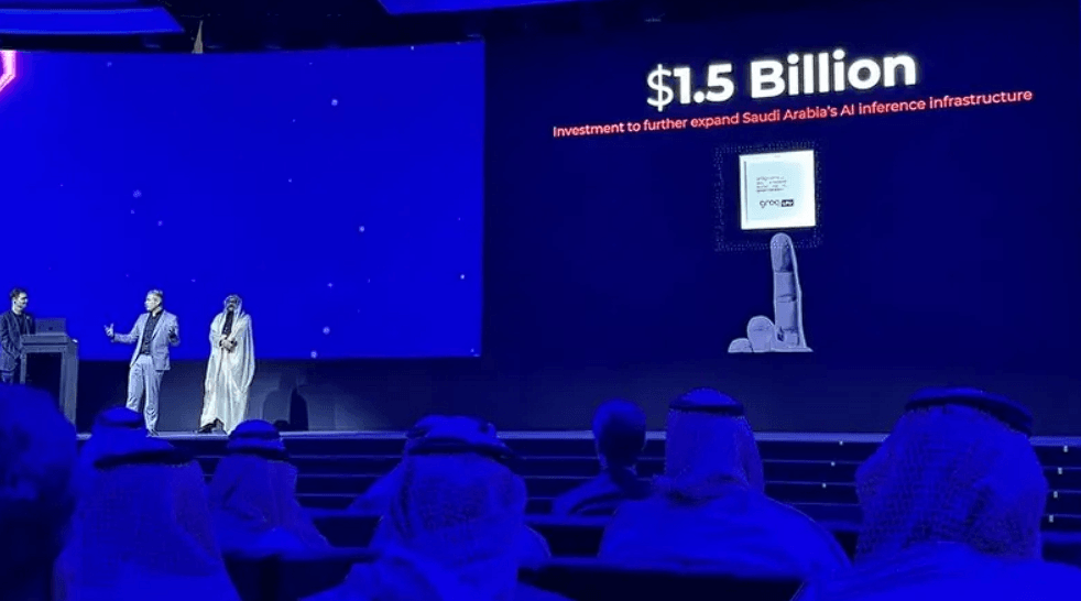 #LEAP25: استثمارات سعودية بقيمة 1.5 مليار دولار في 'جروك' لتوسعة مركز بيانات في الدمام