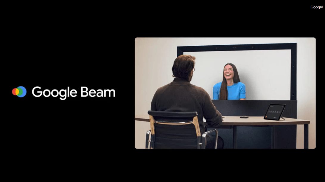 Google تُطلق Google Beam منصة مكالمات فيديو ثلاثية الأبعاد بلا نظارات I/O 2025