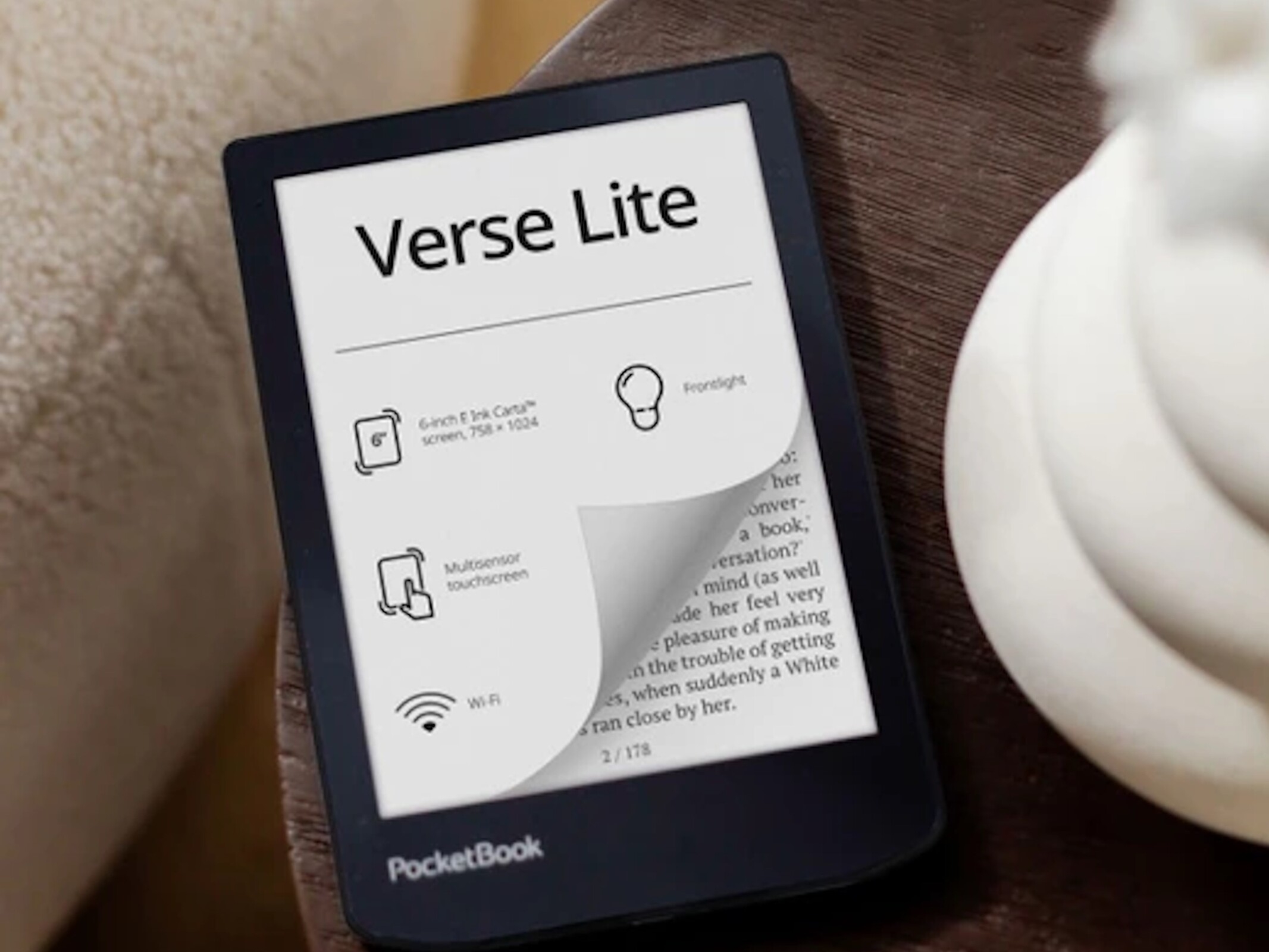 Verse Lite تجربة قراءة إلكترونية مريحة من PocketBook بسعر اقتصادي وحجم صغير