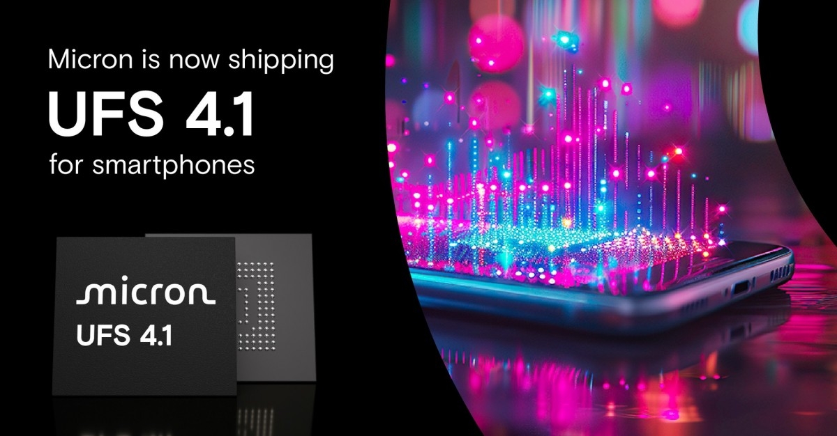 #MWC25 ميكرون تطلق شرائح تخزين UFS 4.1 وUFS 3.1 بمعمارية G9 لتعزيز الذكاء الاصطناعي