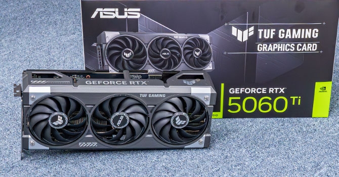 مراجعة بطاقة ASUS TUF Gaming RTX 5060 Ti OC (نسخة 16GB)