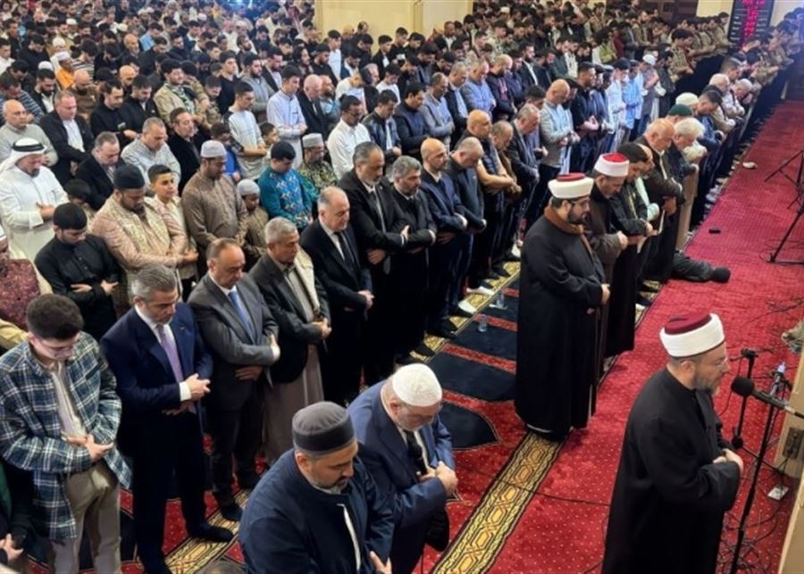 الشيخ أمين الكردي في خطبة عيد الفطر مكلفا من دريان: اليوم أكثر من أي وقت مضى ينبغي على الشعب أن يقف خلف جيشه ودولته