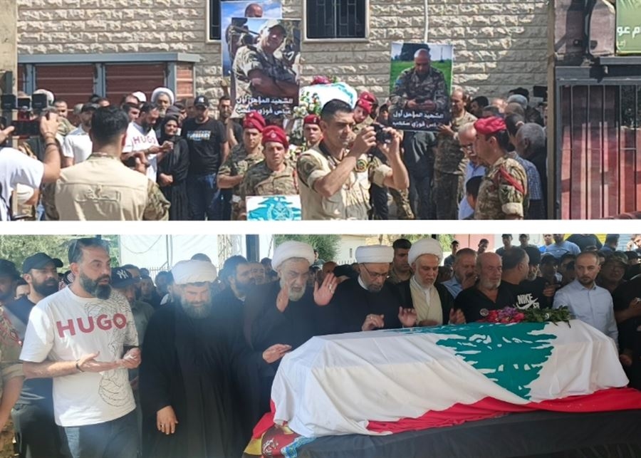 قيادة الجيش وأهالي رياق شيّعا المؤهل أول الشهيد عباس سلهب