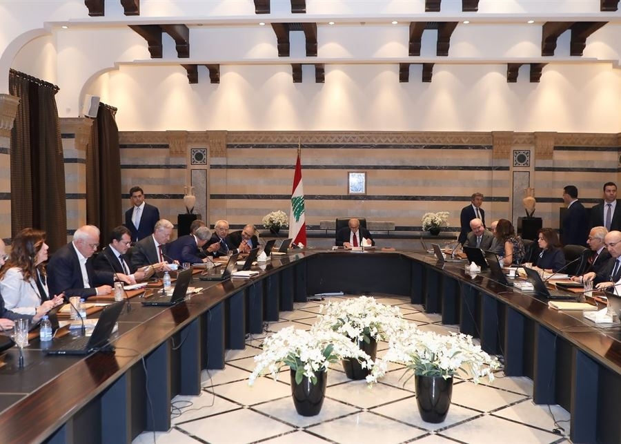 جلسة لمجلس الوزراء عُقدت في السراي الحكومي.. اليكم تفاصيلها