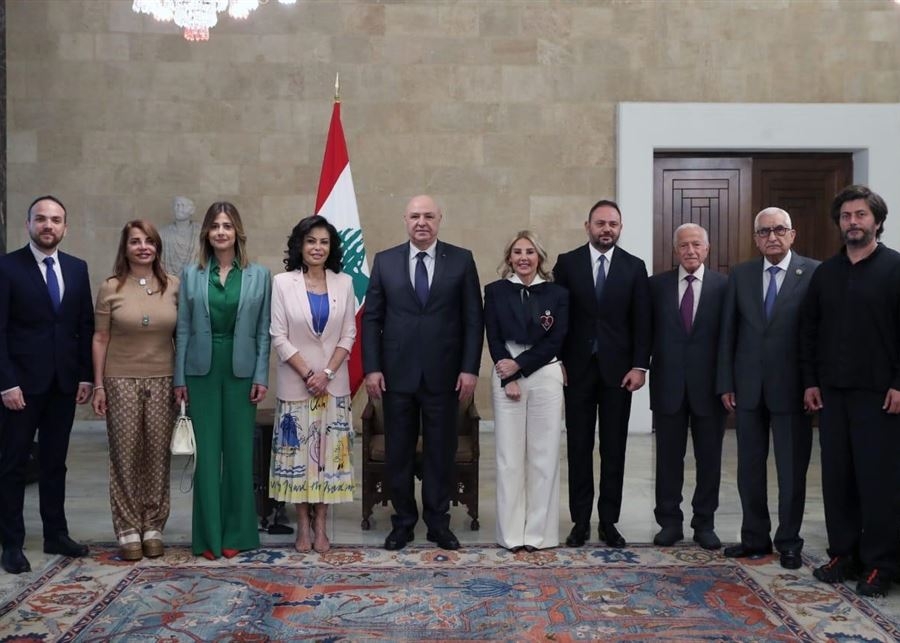 الرئيس عون يلتقي وفد جمعية بيروت ماراثون: سباق ماراثون بيروت أمل لكل اللبنانيين في الداخل والخارج