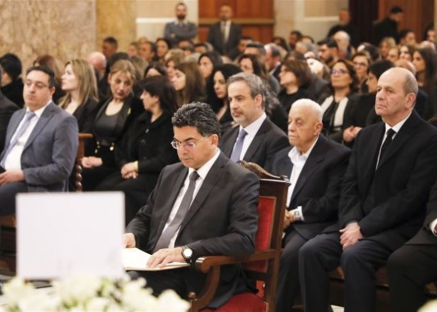 وداع مهيب للاعلامية هدى شديد في كاتدرائية مار جرجس