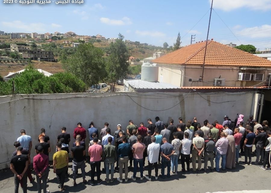 الجيش يوقف 109 سوريين.. ما السبب؟