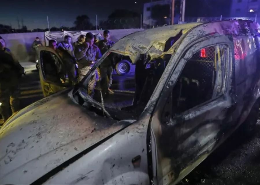 مسيرة إسرائيلية تستهدف بصاروخين سيارة في النبطية جنوب لبنان