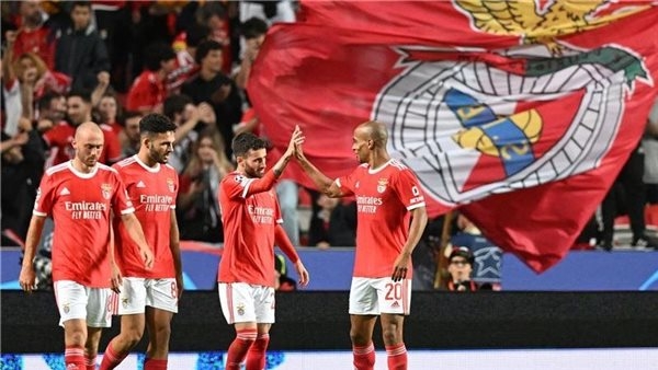 دوري أبطال أوروبا، بنفيكا يتعادل 1-1 مع موناكو في الشوط الأول