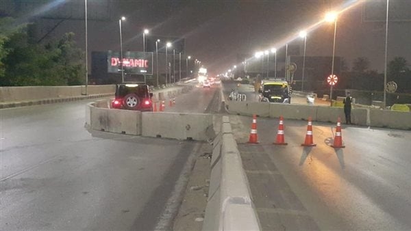 بدء غلق كلي لمحور 26 يوليو باتجاه كوبري 15 مايو إلى ميدان لبنان لمدة 6 ساعات يوميا