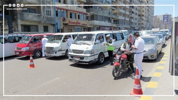 ضبط 107 آلاف مخالفة مرورية و474 سائقا يتعاطون المخدرات خلال 24 ساعة