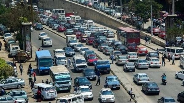 حالة الطرق اليوم، كثافات مرورية متوسطة في القاهرة والجيزة