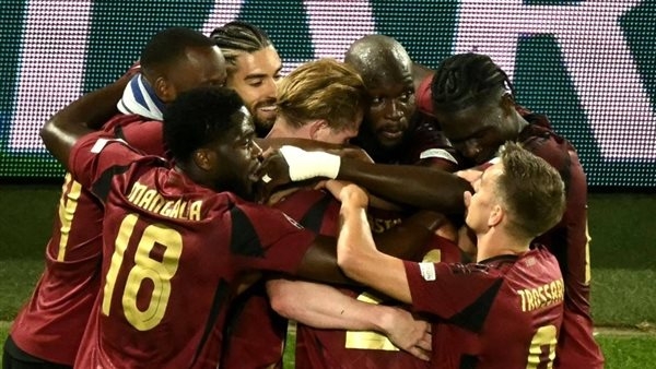 بلجيكا يفوز على أوكرانيا بثلاثية في دوري الأمم الأوروبية