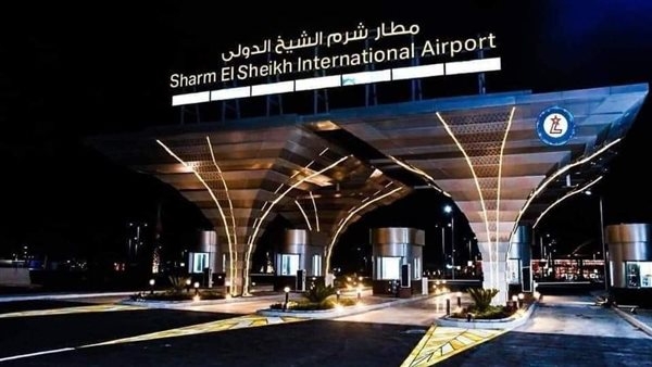مصرع مسافرة وإصابة اثنين في سقوط لوحة إعلانية بمطار شرم الشيخ الدولي
